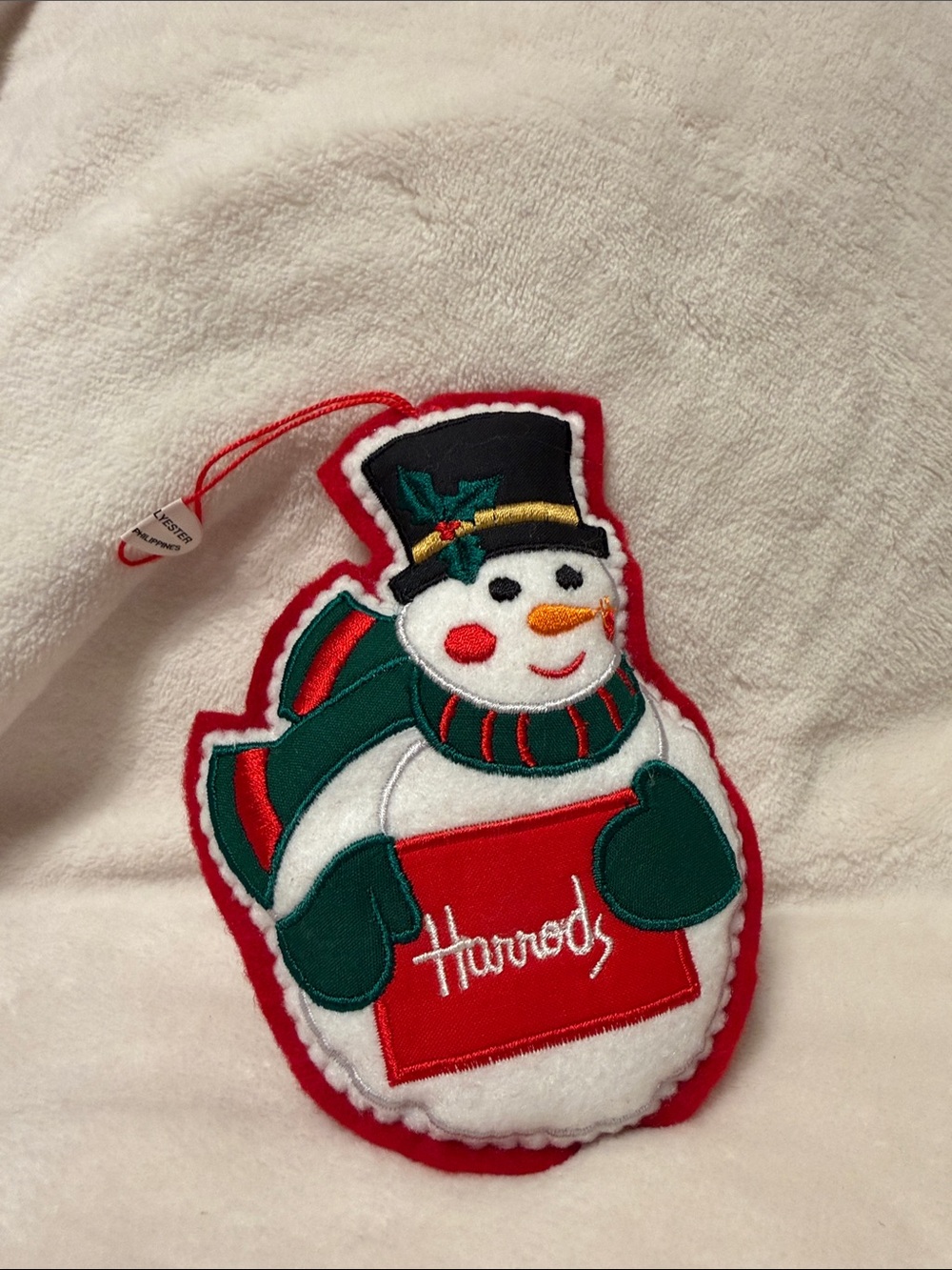 Harrods  Snowman Ornament